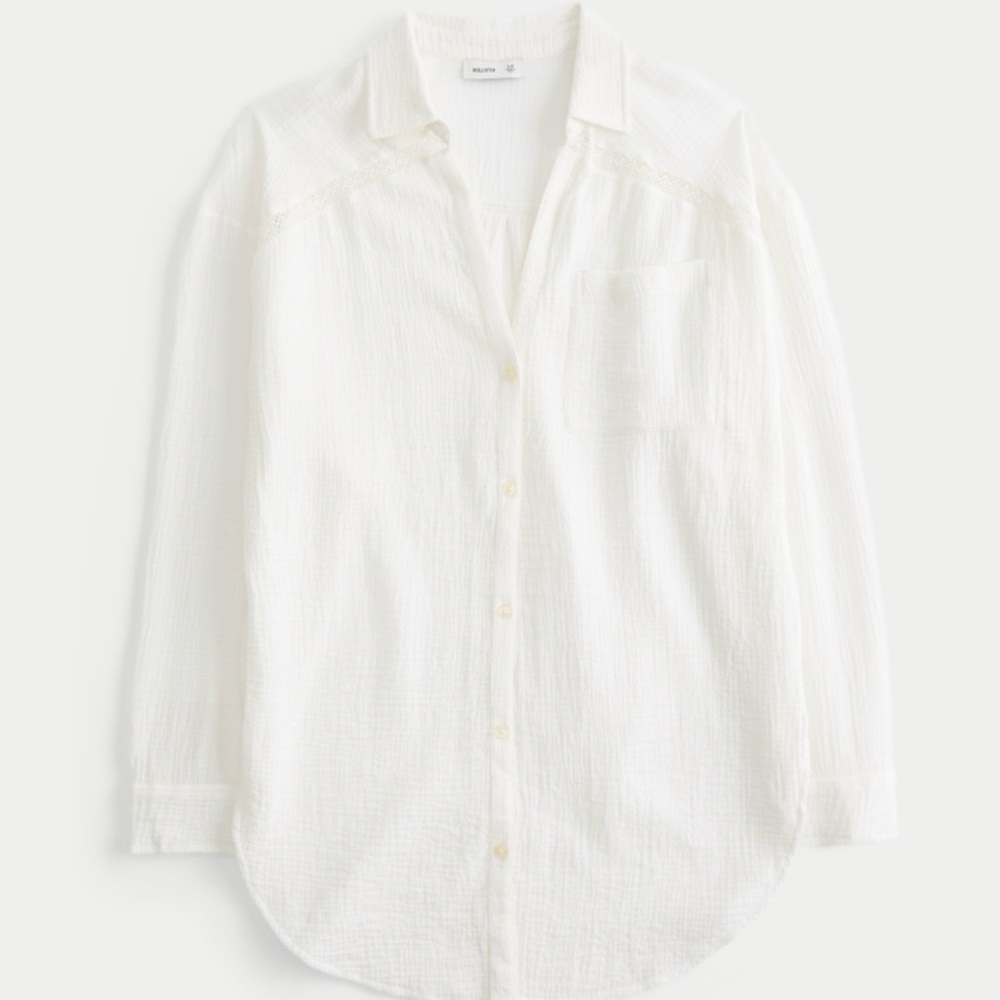 Hollister button shirt